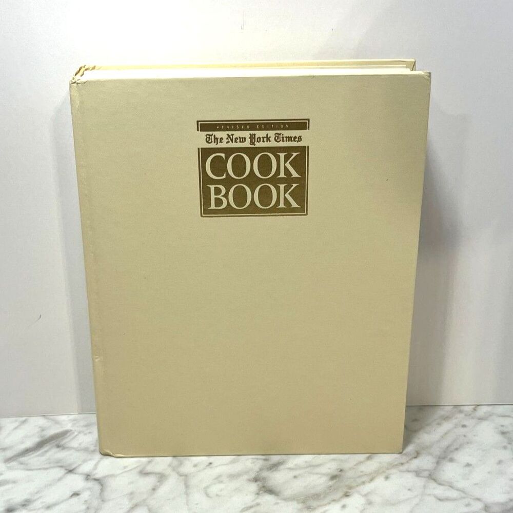 The New York Times Cook Book 1990 Revised Updated Hardcover 1500 Recipes Vtg